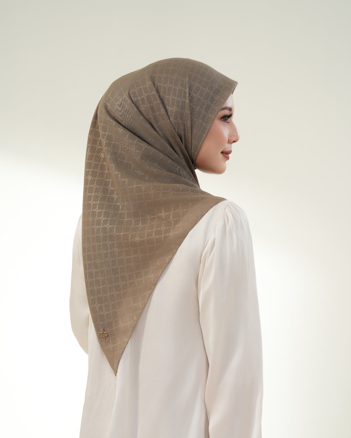 Voal With Embossed