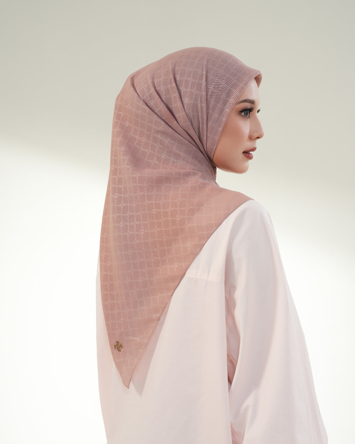 Voal With Embossed