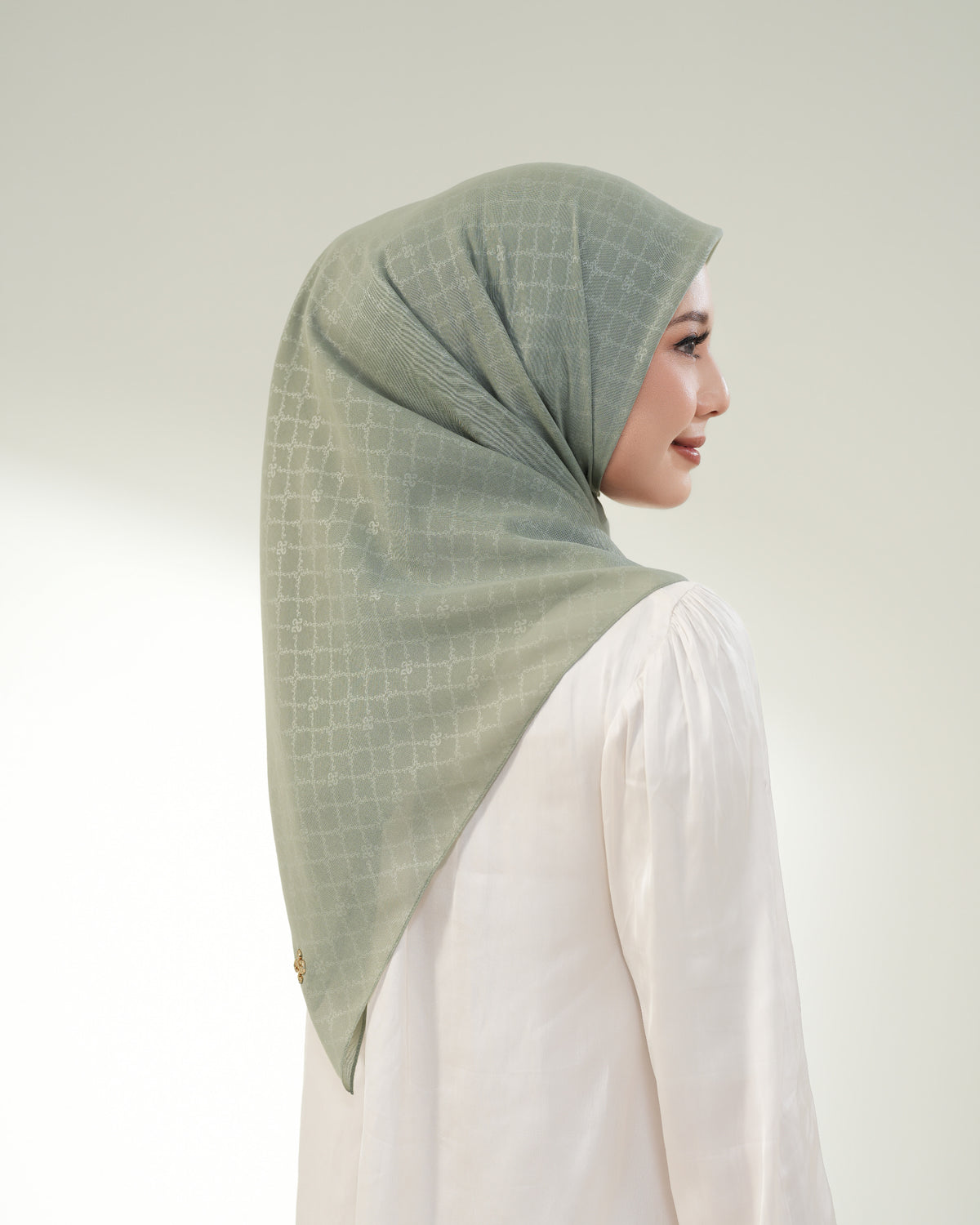Voal With Embossed
