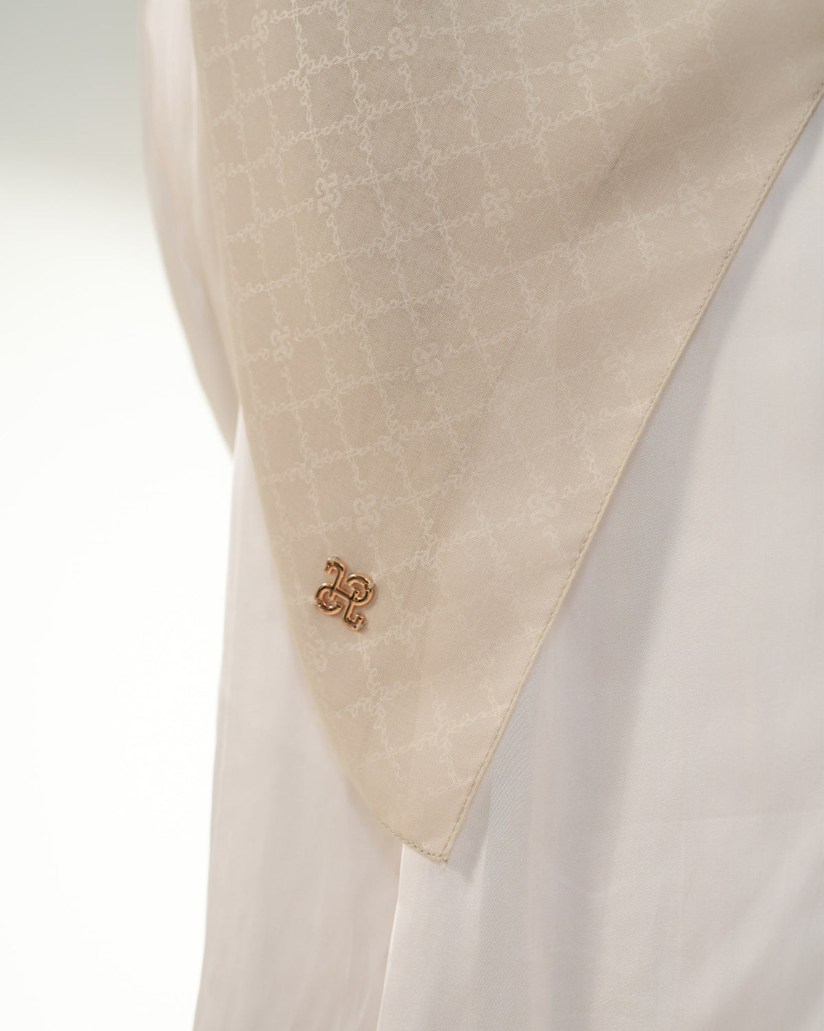 Voal With Embossed