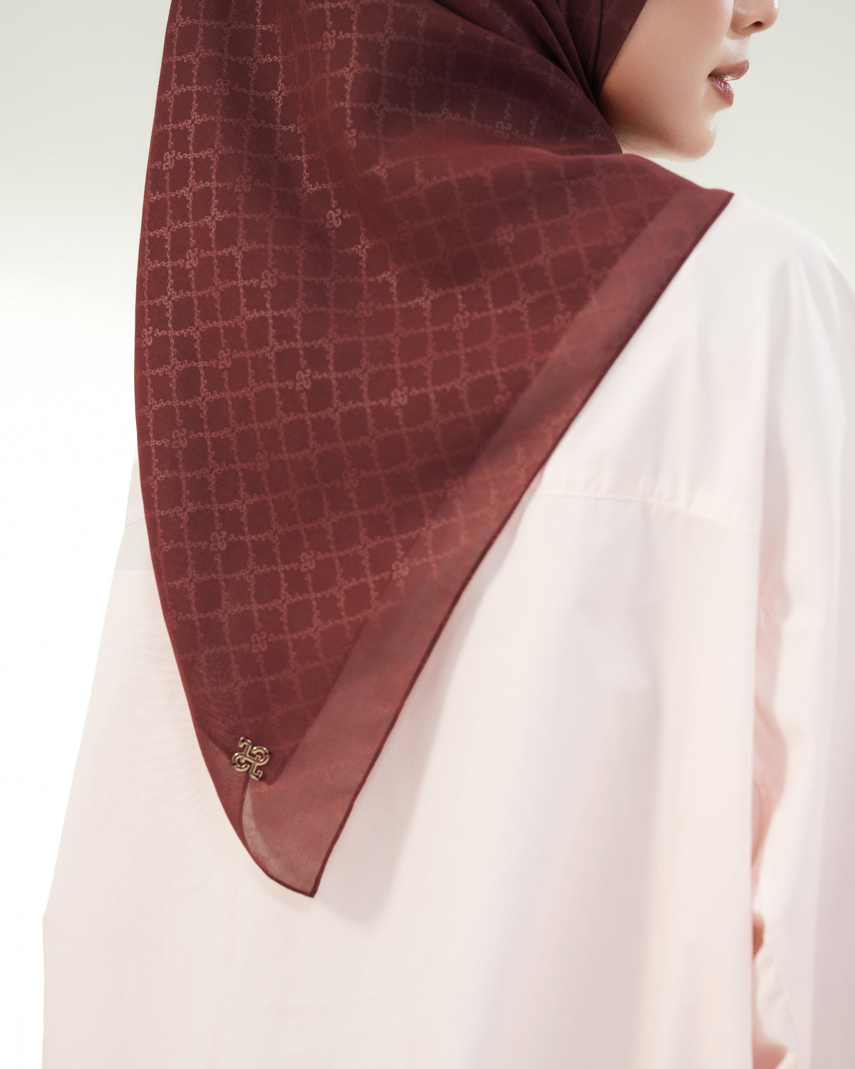 Voal With Embossed